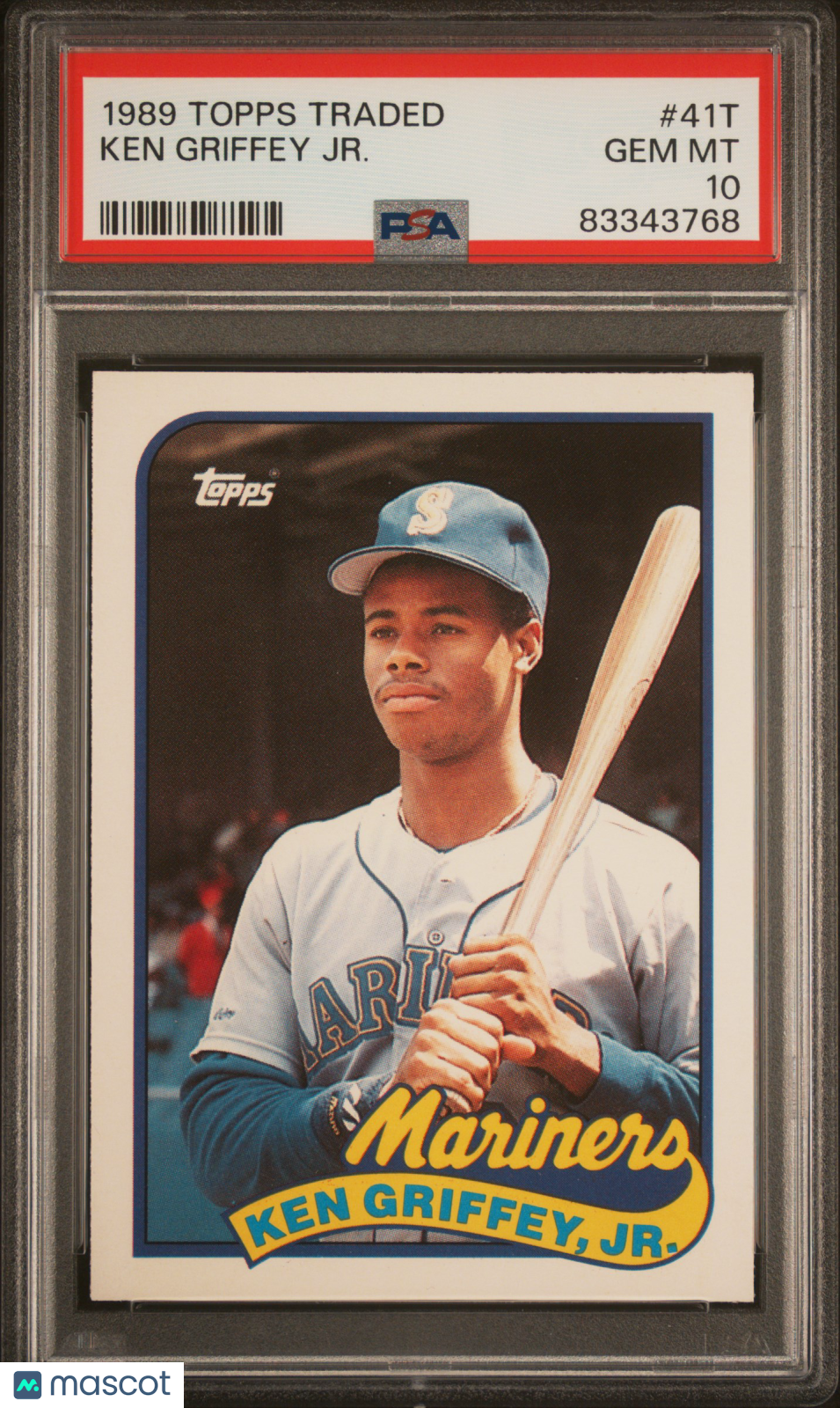 1989 Topps Traded Ken Griffey JR. #41T PSA 10