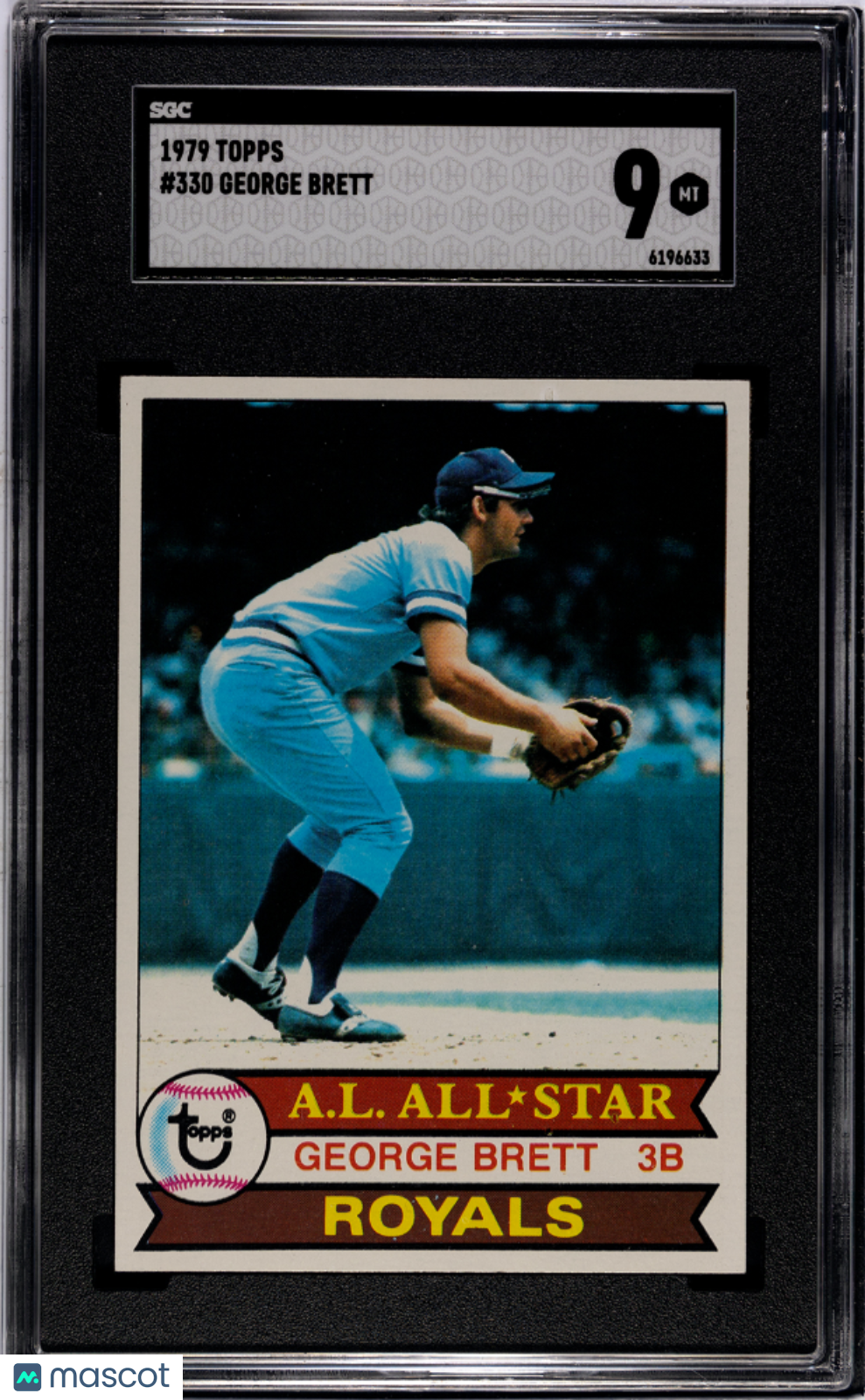 1979 Topps George Brett #330 SGC 9