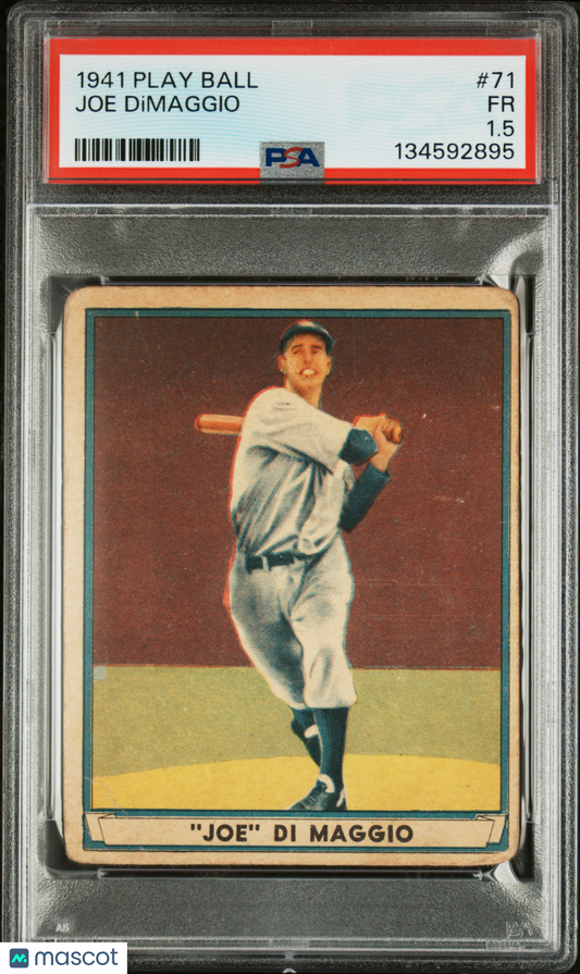 1941 Play Ball Joe Dimaggio #71 PSA 1.5