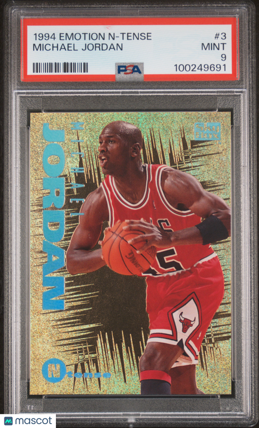 1994 E-Motion N-Tense Michael Jordan #3 PSA 9