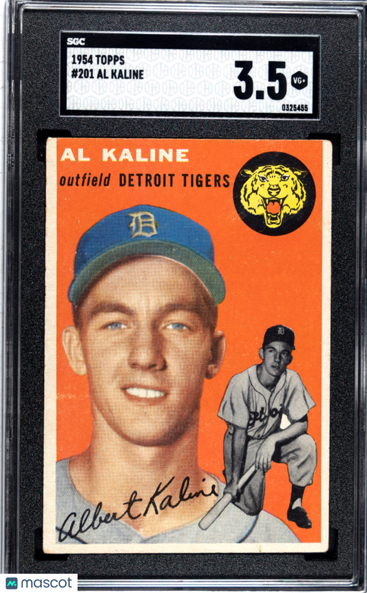 1954 Topps Al Kaline #201 SGC 3.5