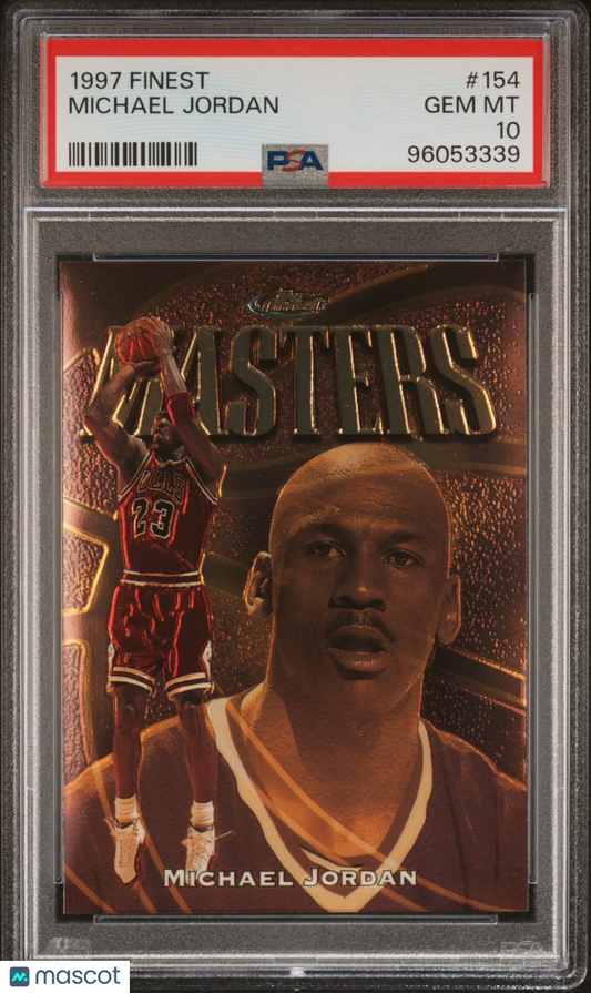 1997 Finest Michael Jordan #154 PSA 10