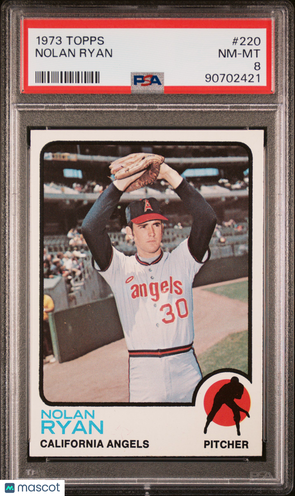 1973 Topps Nolan Ryan #220 PSA 8