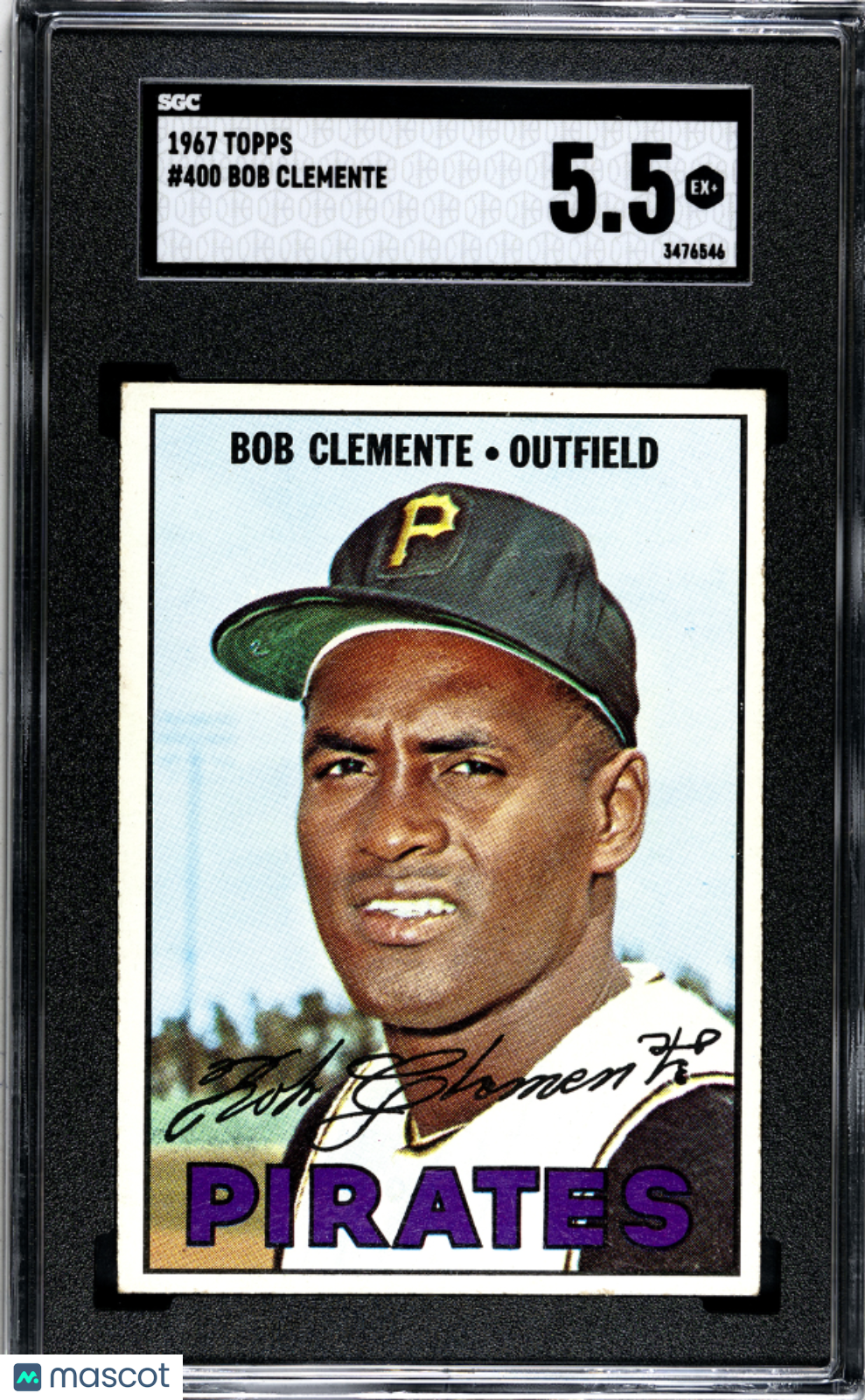 1967 Topps Bob Clemente #400 SGC 5.5