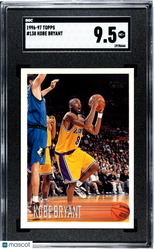 1996 Topps Kobe Bryant #138 SGC 9.5