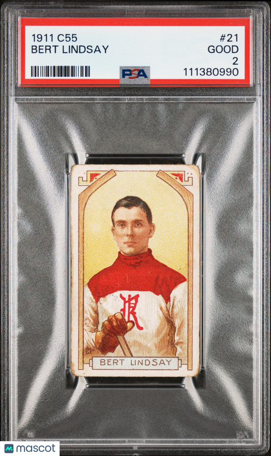 1911 C55 Bert Lindsay #21 PSA 2