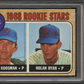 1968 Topps Mets Rookies #177 J. Koosman N. Ryan PSA 6
