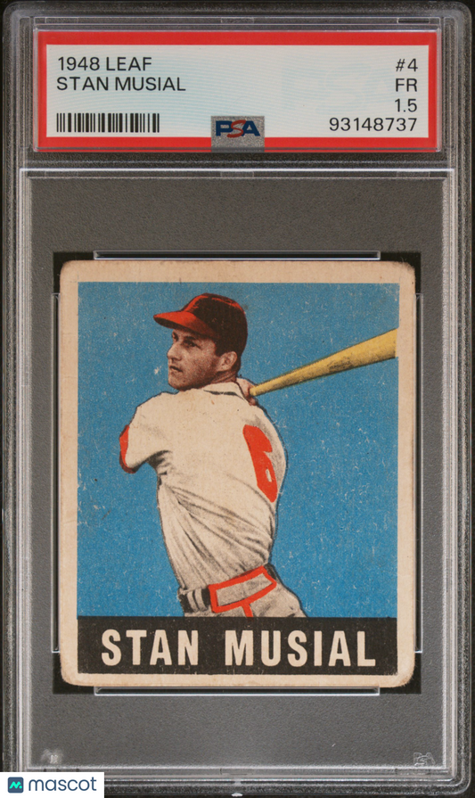 1948 Leaf Stan Musial #4 PSA 1.5
