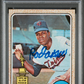1968 Topps Rod Carew #80 All Star Rookie PSA 6 Auto 10