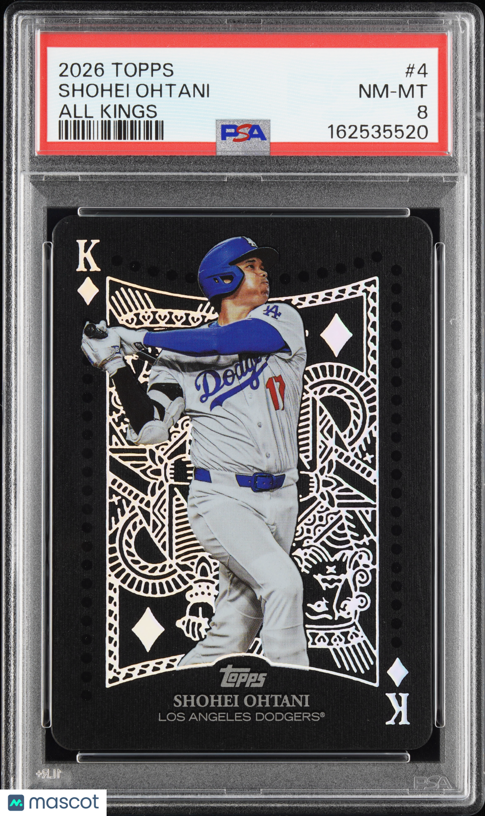 2026 Topps All Kings Shohei Ohtani #4 PSA 8