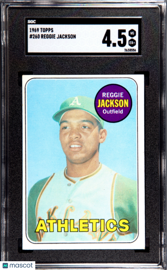 1969 Topps Reggie Jackson #260 SGC 4.5