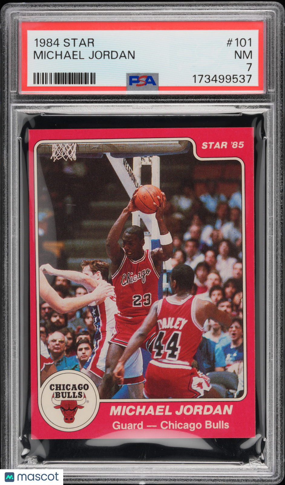 1984 Star Michael Jordan #101 PSA 7