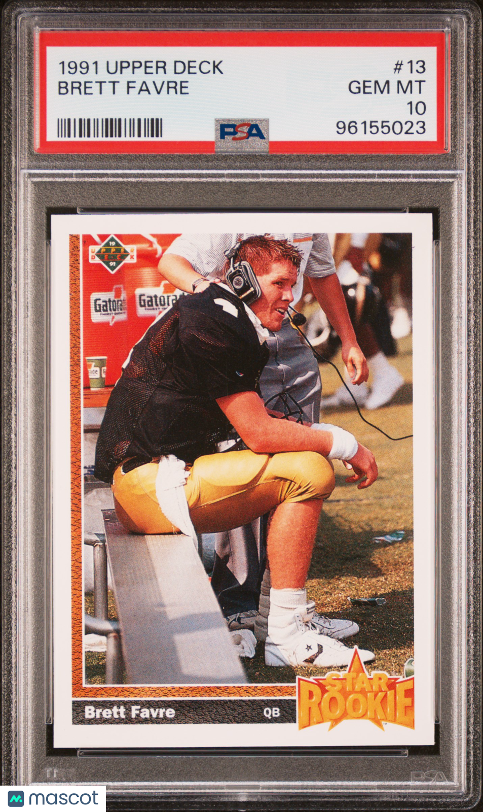 1991 Upper Deck Brett Favre #13 PSA 10