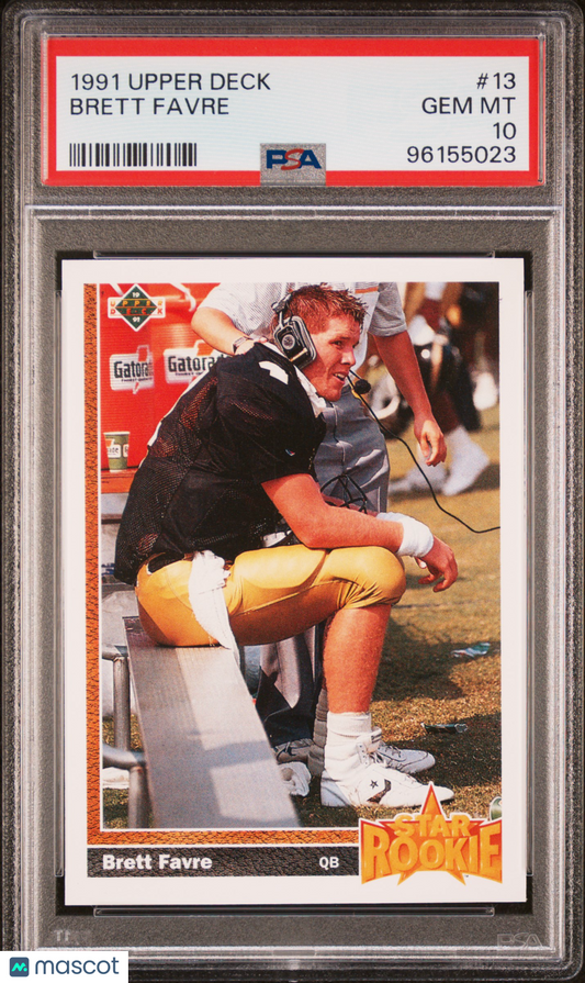 1991 Upper Deck Brett Favre #13 PSA 10