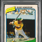 1980 Topps Rickey Henderson #482 PSA 7