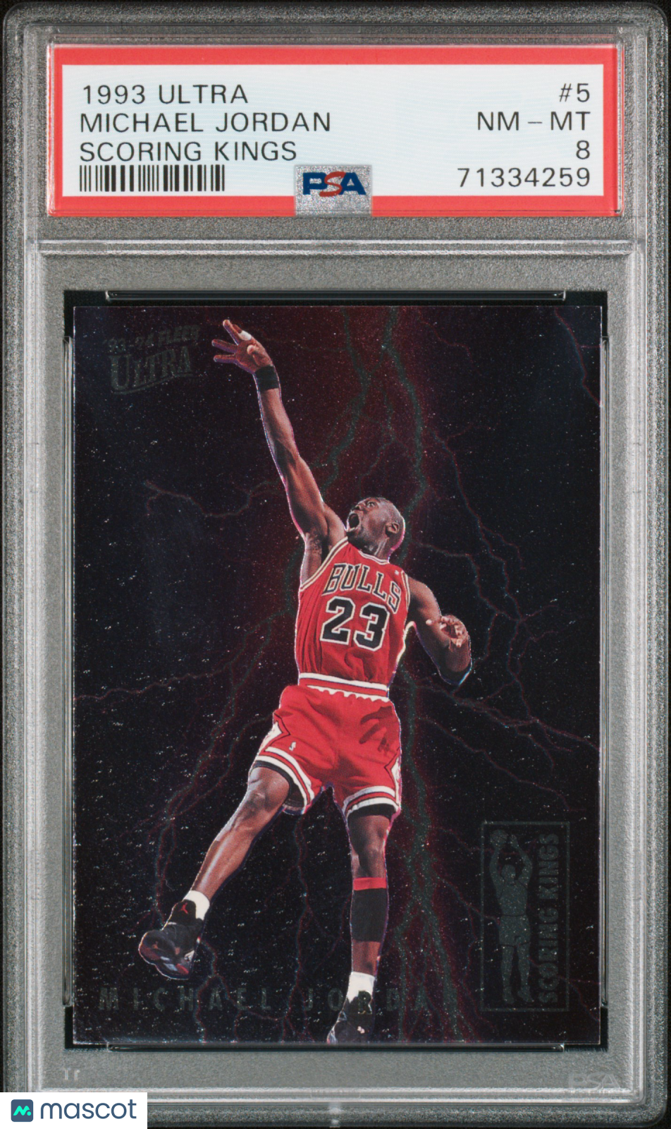 1993 Ultra Scoring Kings Michael Jordan #5 PSA 8