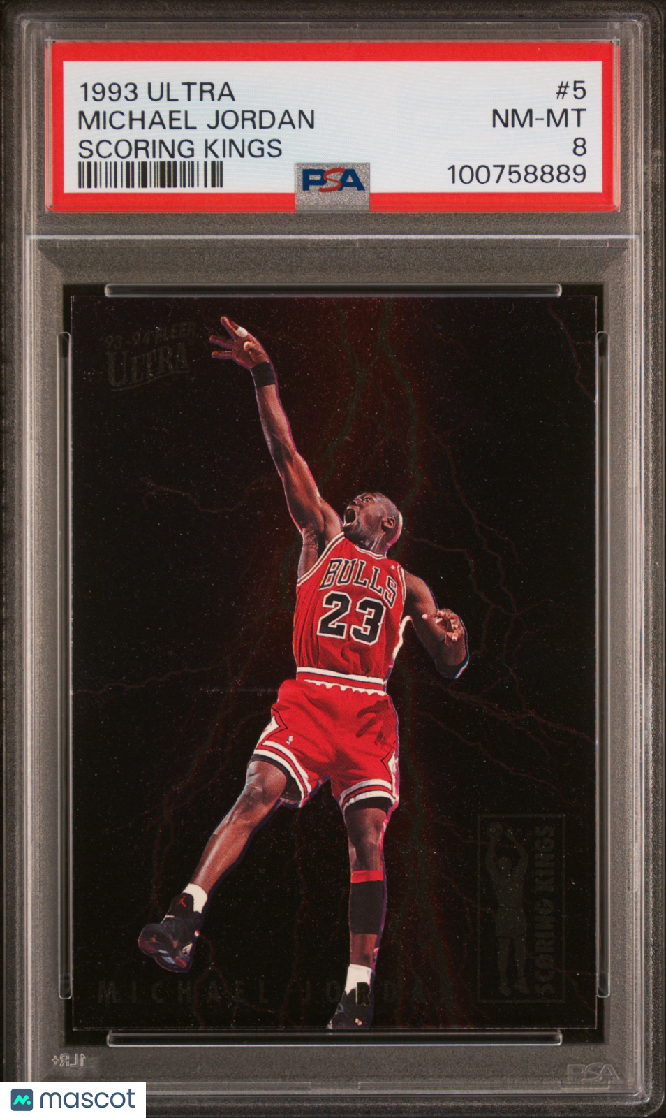 1993 Ultra Scoring Kings Michael Jordan #5 PSA 8