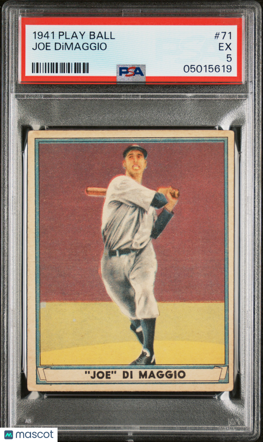 1941 Play Ball Joe Dimaggio #71 PSA 5