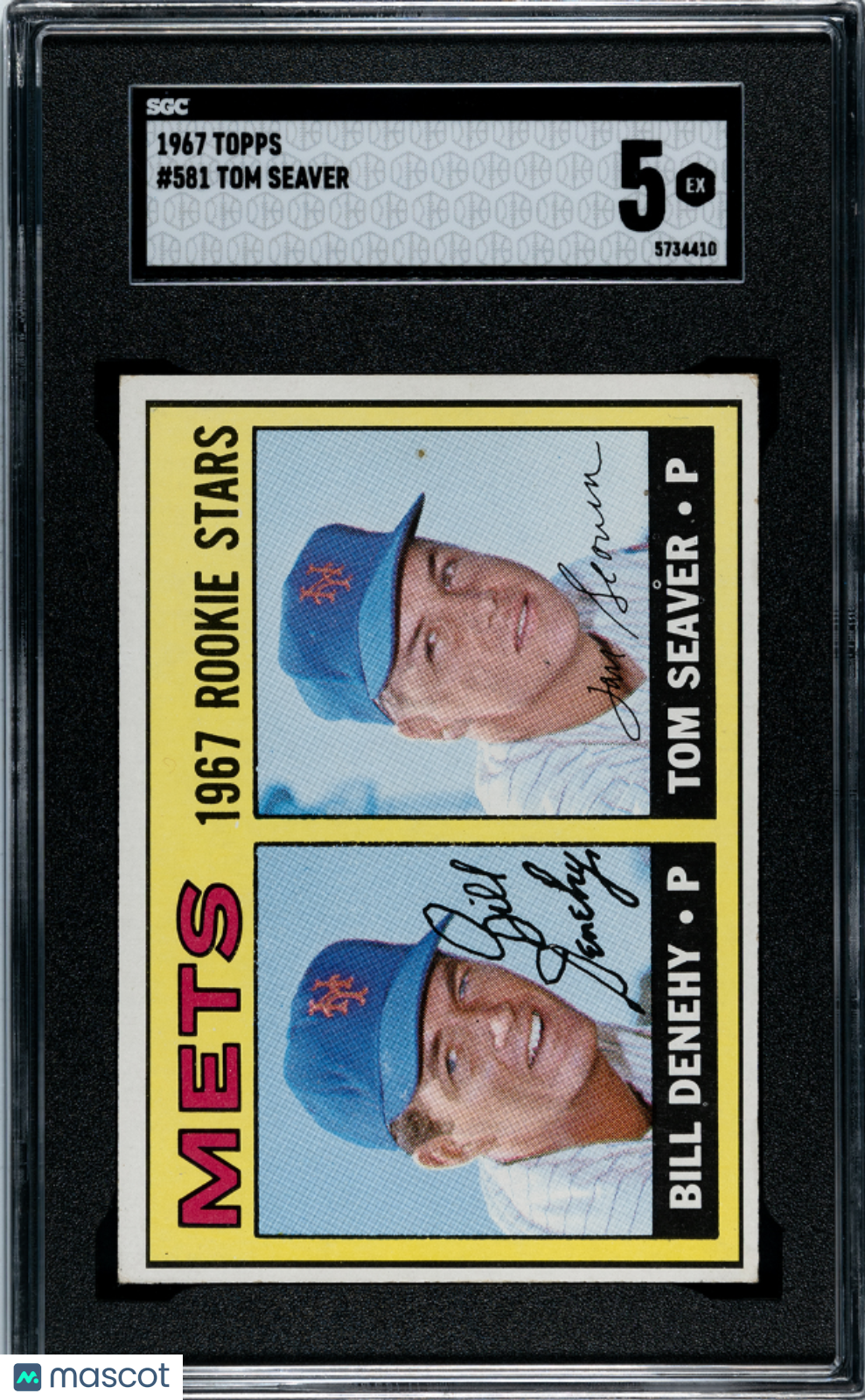 1967 Topps Tom Seaver #581 SGC 5