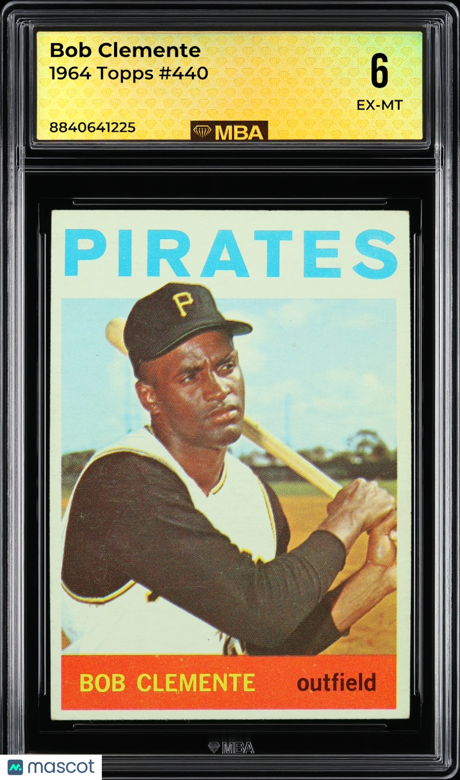 1964 Topps Bob Clemente #440 MBA 6