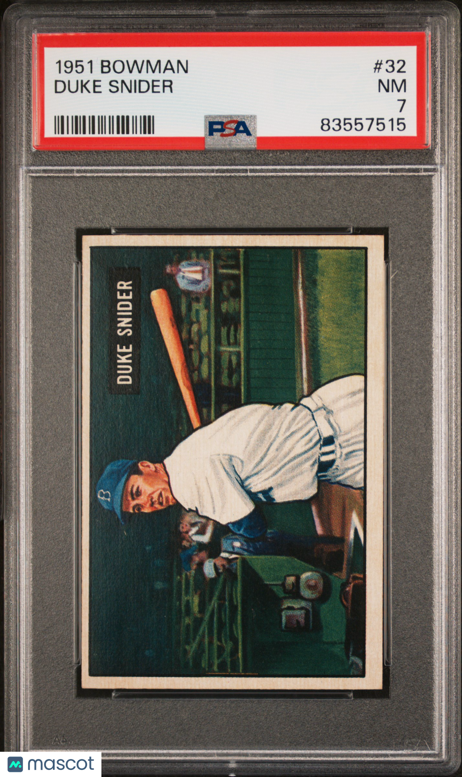 1951 Bowman Duke Snider #32 PSA 7