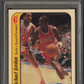 1986 Fleer Sticker Michael Jordan #8 PSA 9