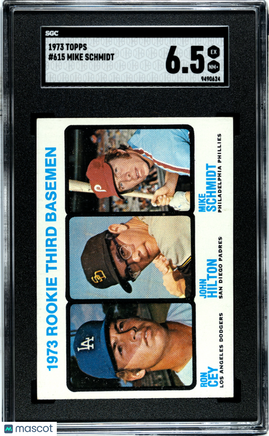 1973 Topps Mike Schmidt #615 SGC 6.5