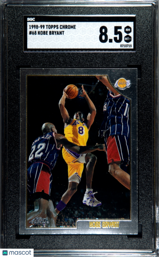 1998 Topps Chrome Kobe Bryant #68 SGC 8.5