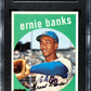 1959 Topps Ernie Banks #350 SGC 8