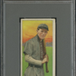 1909-11 T206 Broad Leaf 460 Johnny Evers With Bat,Chicago On Shirt PSA 2