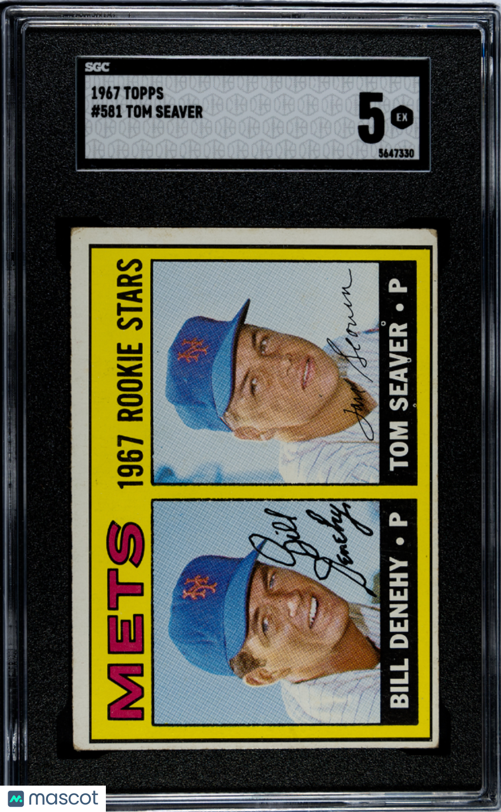 1967 Topps Tom Seaver #581 SGC 5