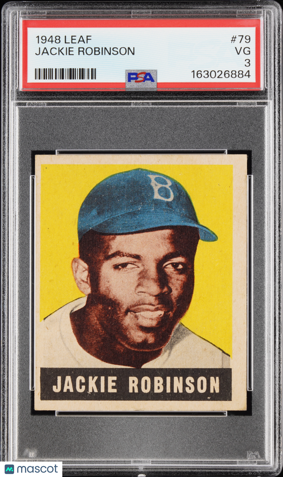 1948 Leaf Jackie Robinson #79 PSA 3