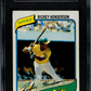 1980 Topps Rickey Henderson #482 SGC 3