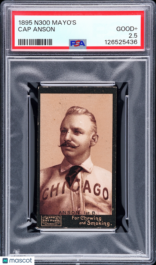 1895 N300 Mayo's Cut Plug Cap Anson PSA 2.5