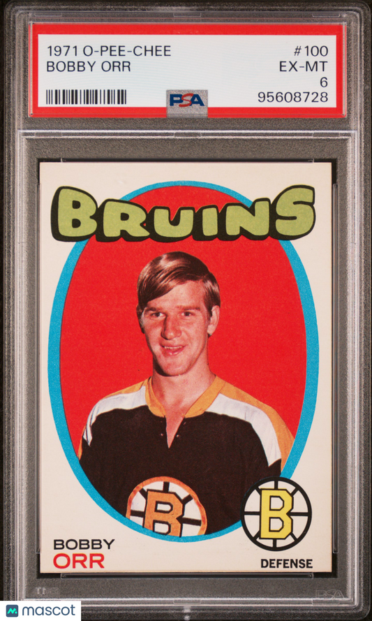 1971 O-Pee-Chee Bobby Orr #100 PSA 6