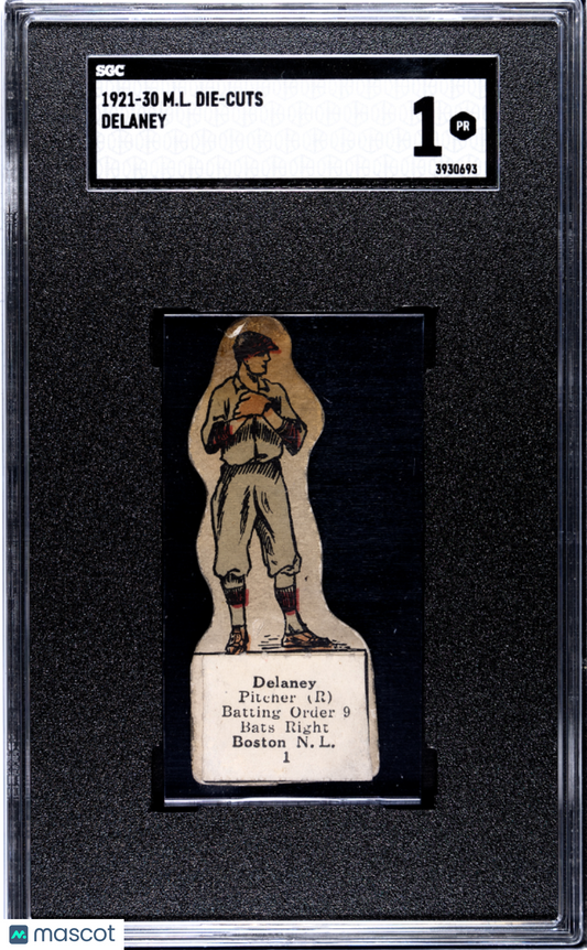 1921 M.L. Die-Cuts Delaney SGC 1