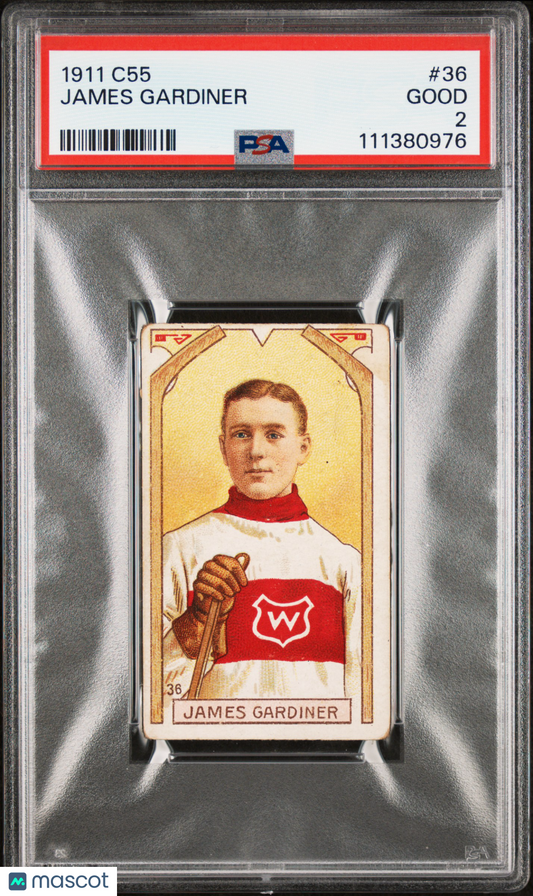 1911 C55 James Gardiner #36 PSA 2