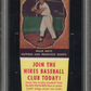 1958 Hires Root Beer Willie Mays #25 With Tab PSA 7