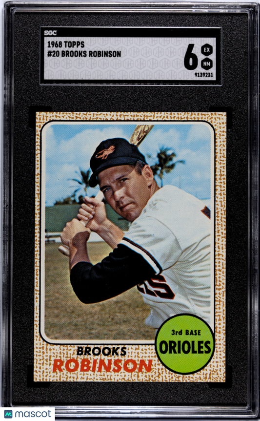 1968 Topps Brooks Robinson #20 SGC 6