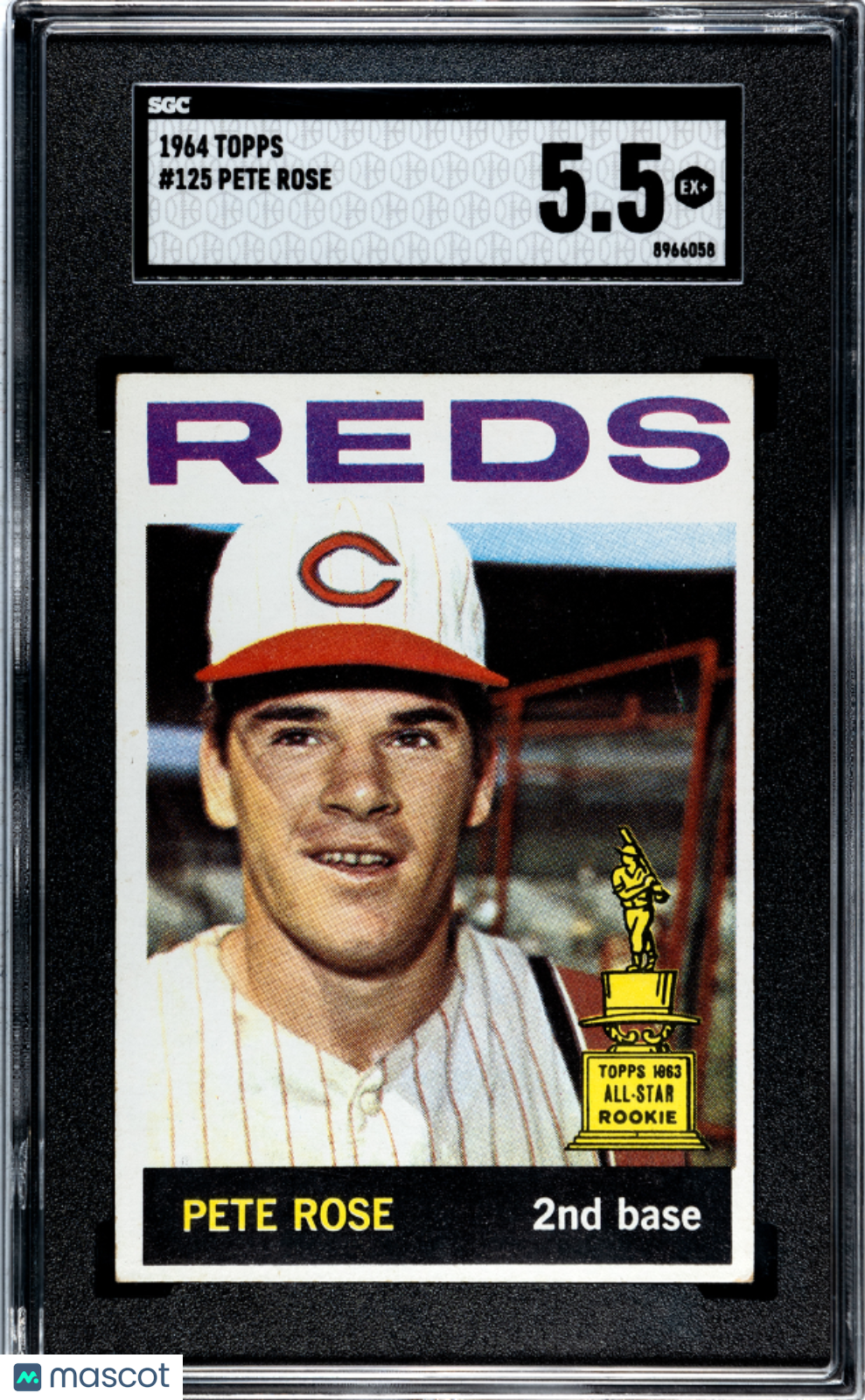 1964 Topps Pete Rose #125 SGC 5.5