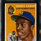 1954 Topps Henry Aaron #128 SGC A