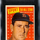 1958 Topps Ted Williams #485 All Star SGC 4