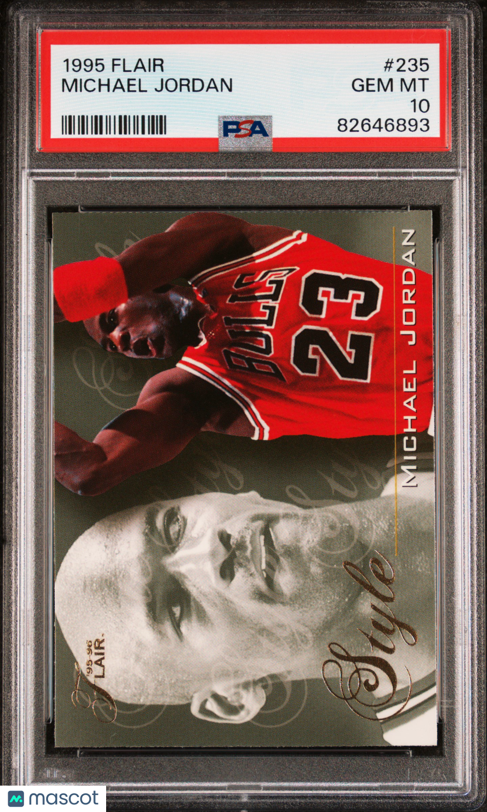 1995 Flair Michael Jordan #235 PSA 10