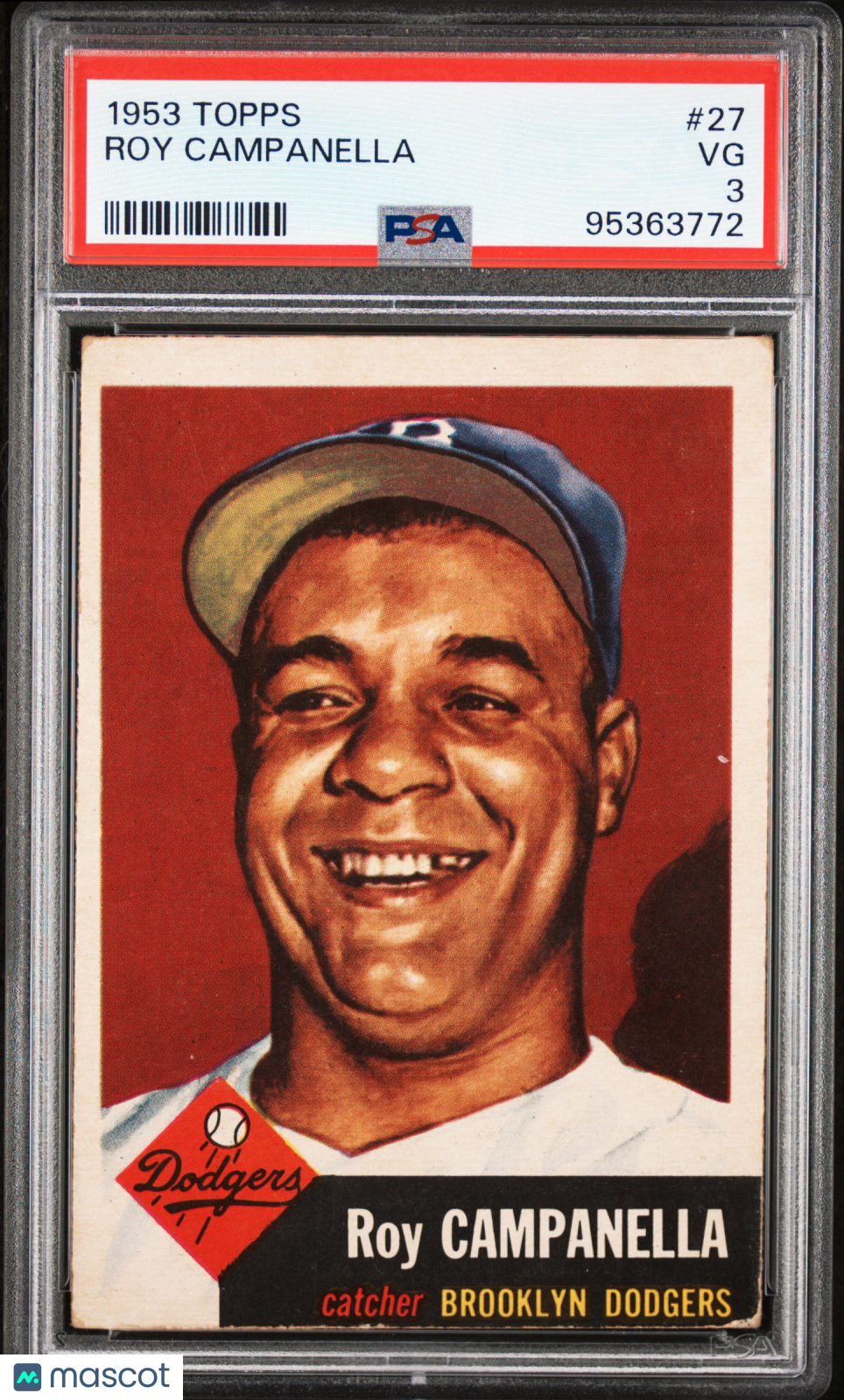 1953 Topps Roy Campanella #27 PSA 3