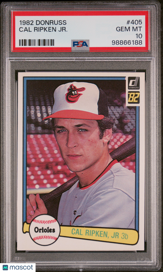 1982 Donruss Cal Ripken JR. #405 PSA 10