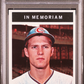 1964 Topps Ken Hubbs #550 In Memoriam PSA 8
