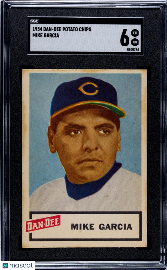 1954 Dan-Dee Potato Chips Mike Garcia SGC 6