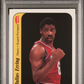 1986 Fleer Sticker Julius Erving #5 PSA 9