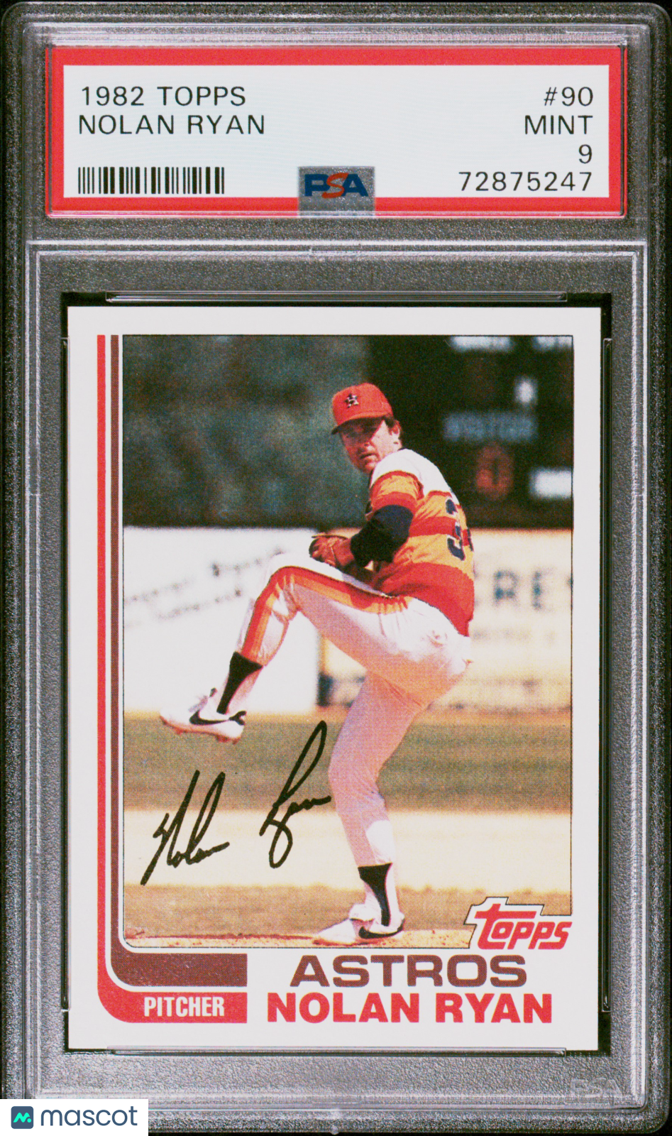 1982 Topps Nolan Ryan #90 PSA 9