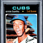 1971 Topps Ernie Banks #525 PSA 4